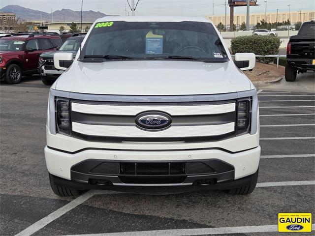 used 2023 Ford F-150 Lightning car, priced at $47,500