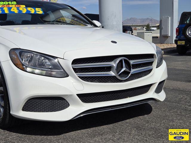 used 2018 Mercedes-Benz C-Class car, priced at $13,888