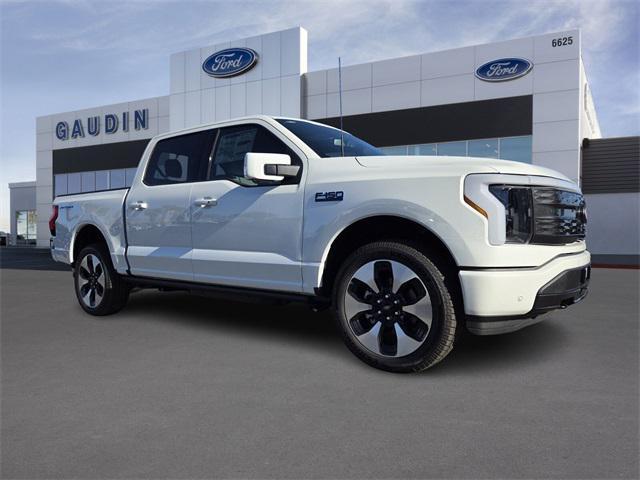 new 2025 Ford F-150 Lightning car, priced at $80,139