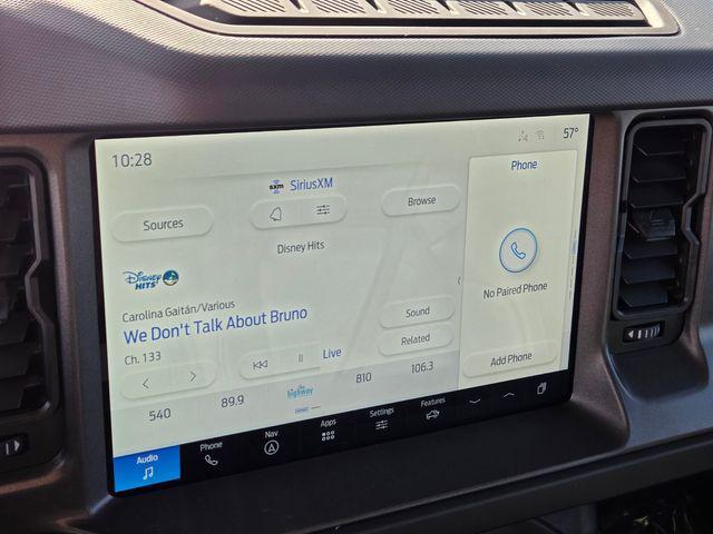 new 2025 Ford Bronco car, priced at $57,187