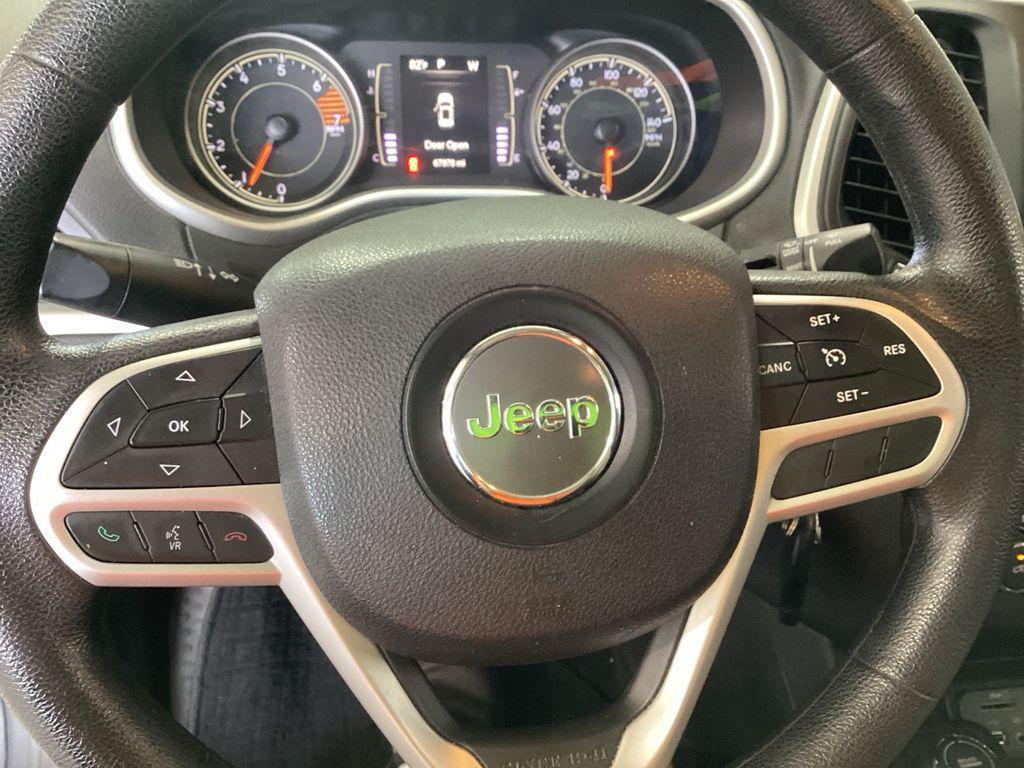 used 2017 Jeep Cherokee car, priced at $14,523
