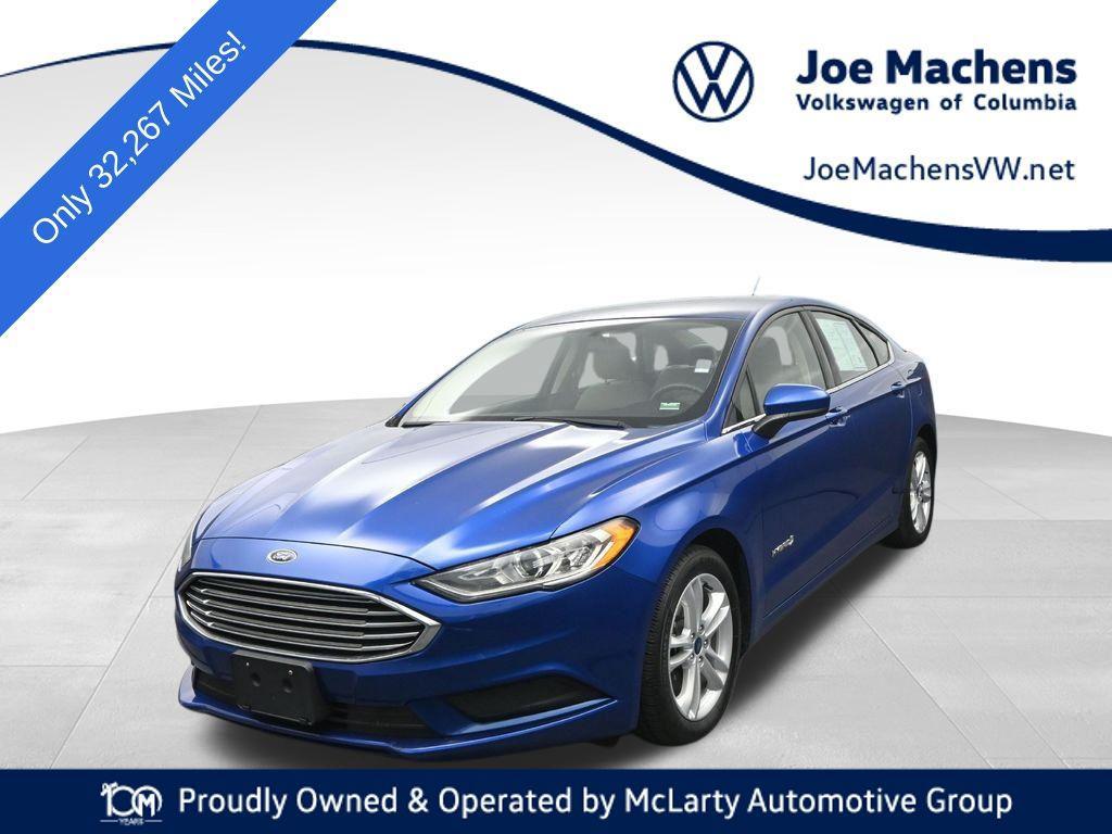 used 2018 Ford Fusion Hybrid car, priced at $17,128
