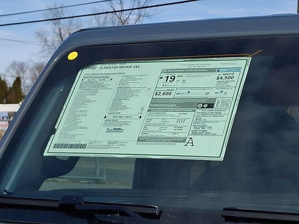 new 2026 Jeep Gladiator car, priced at $56,500