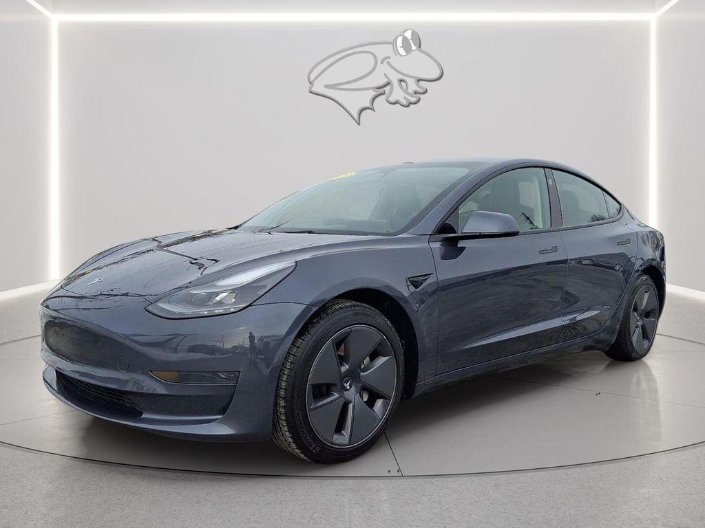 used 2023 Tesla Model 3 car, priced at $21,700