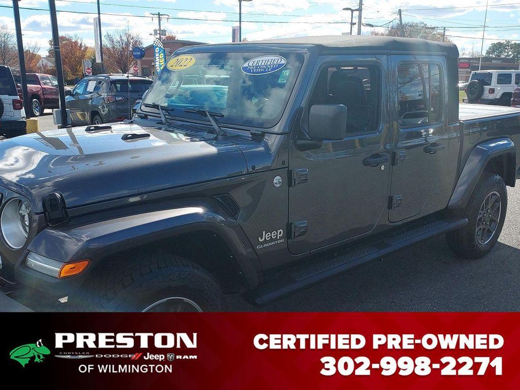 used 2022 Jeep Gladiator car, priced at $34,219