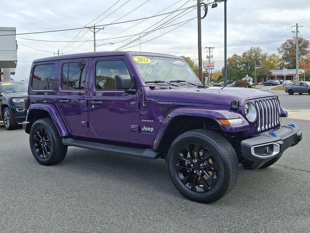 used 2023 Jeep Wrangler 4xe car, priced at $32,553