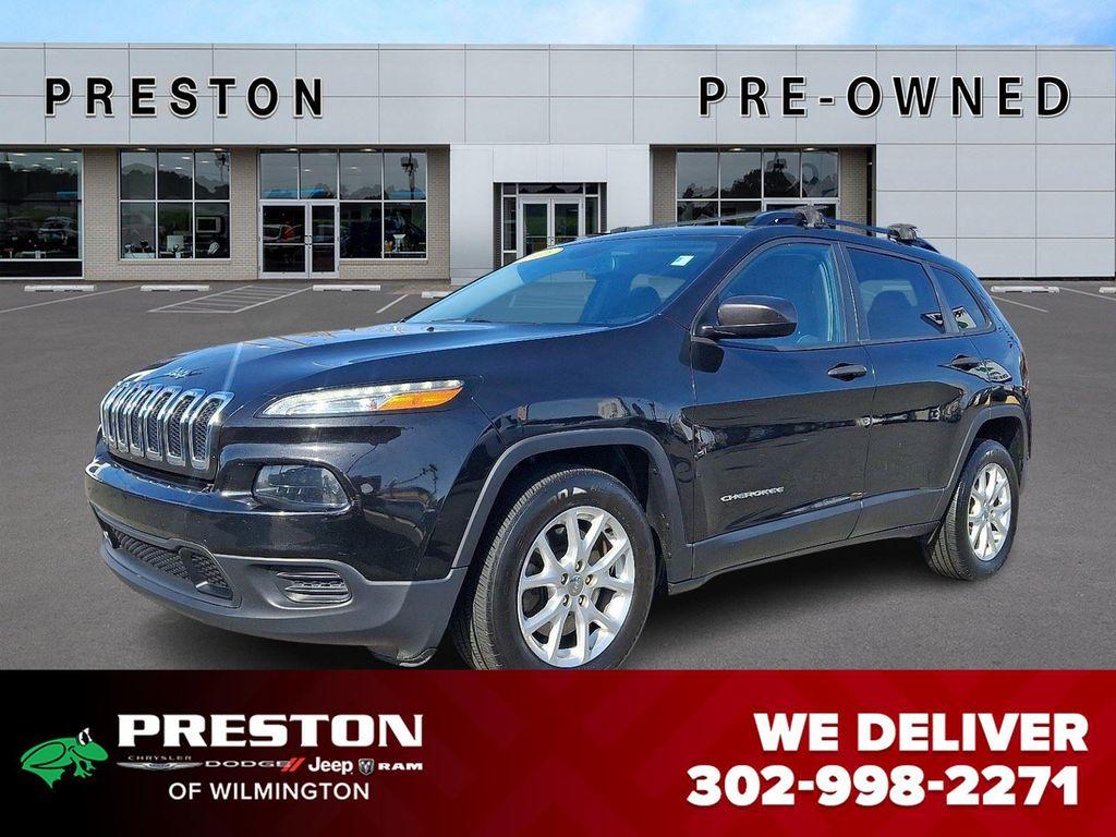 used 2016 Jeep Cherokee car, priced at $8,000