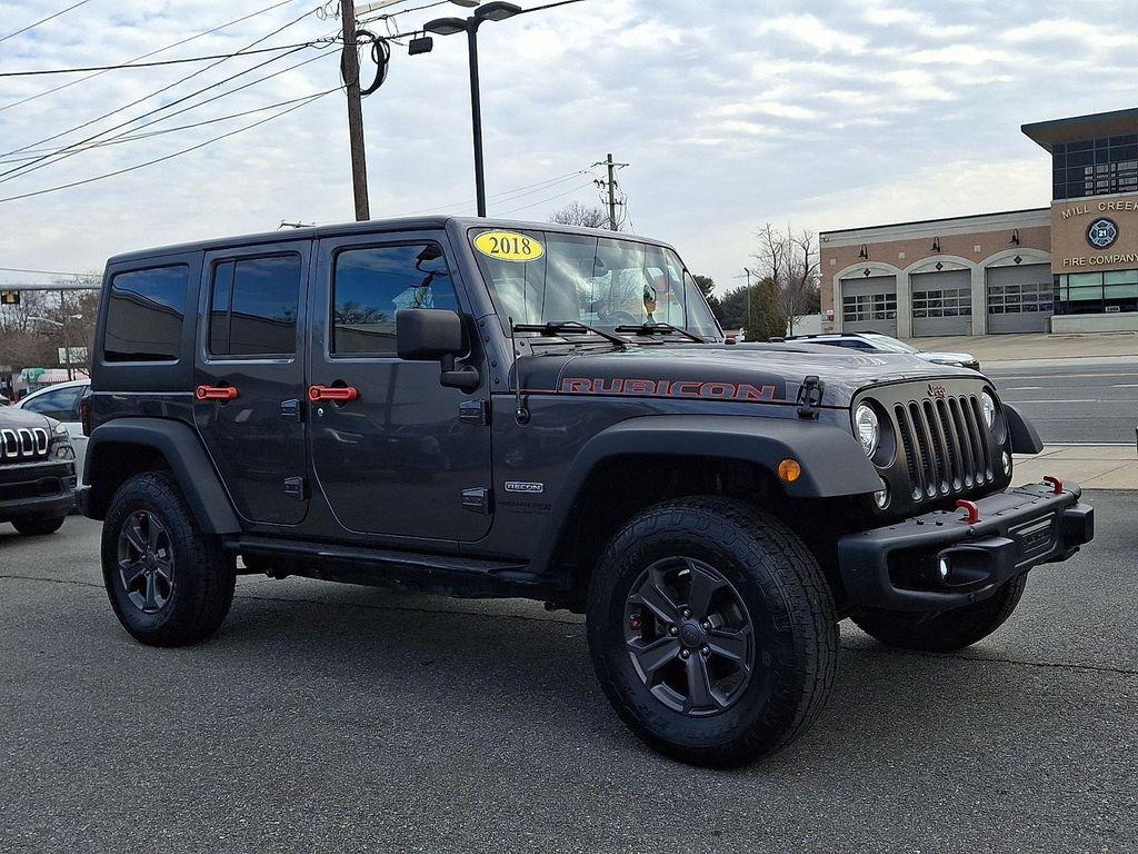 used 2018 Jeep Wrangler JK Unlimited car, priced at $23,581