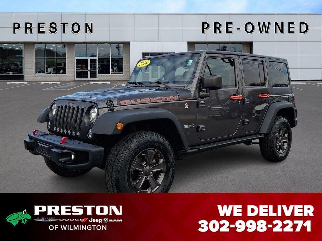 used 2018 Jeep Wrangler JK Unlimited car, priced at $23,581