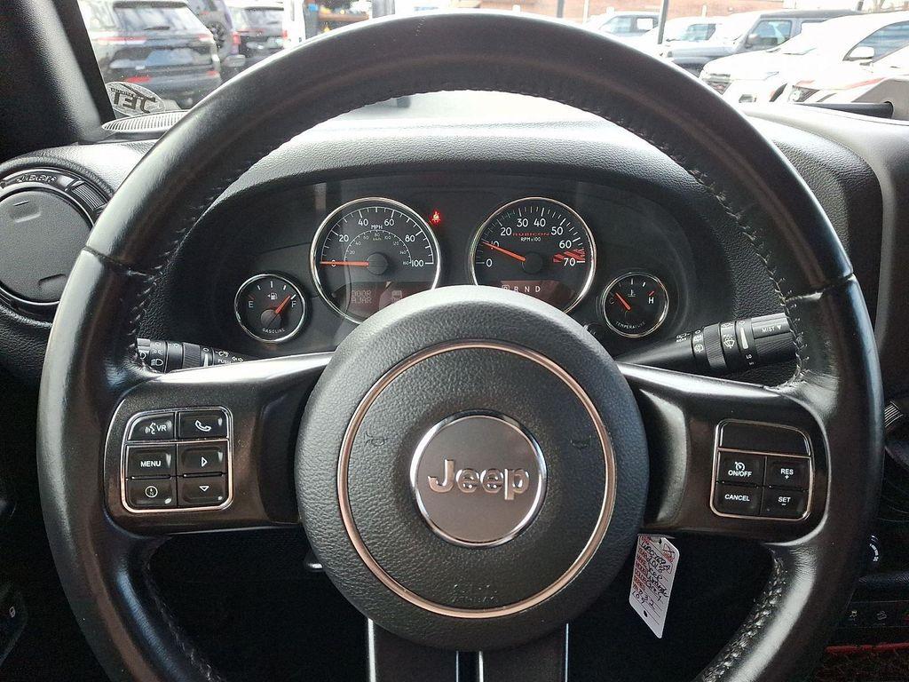 used 2018 Jeep Wrangler JK Unlimited car, priced at $23,581