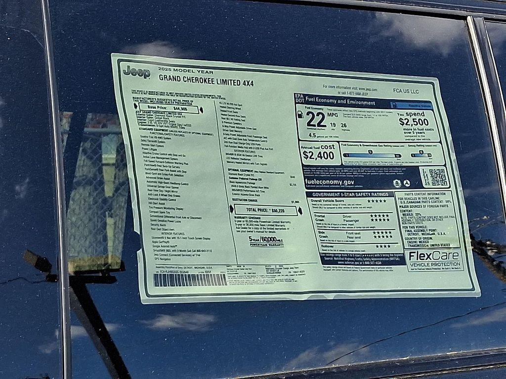 new 2025 Jeep Grand Cherokee car, priced at $47,970