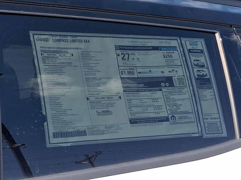 new 2025 Jeep Compass car, priced at $34,510