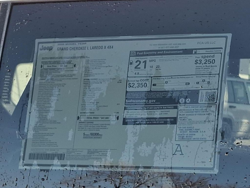 new 2026 Jeep Grand Cherokee L car, priced at $48,025