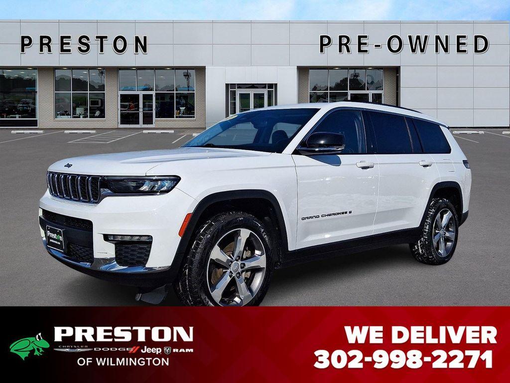 used 2021 Jeep Grand Cherokee L car, priced at $25,000