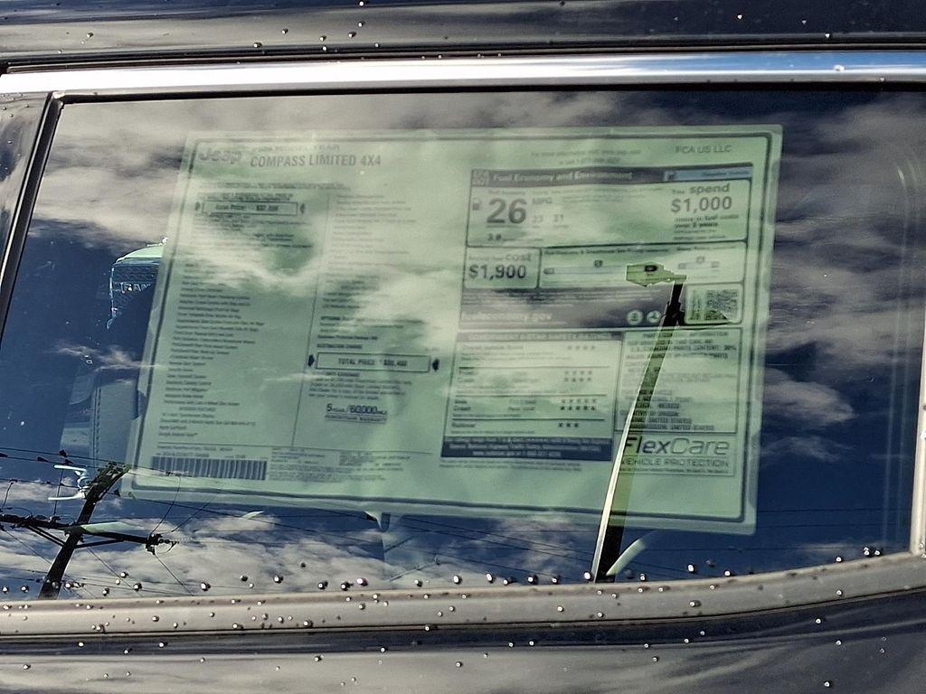 new 2026 Jeep Compass car, priced at $34,480