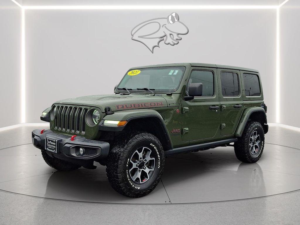 used 2021 Jeep Wrangler Unlimited car, priced at $33,200