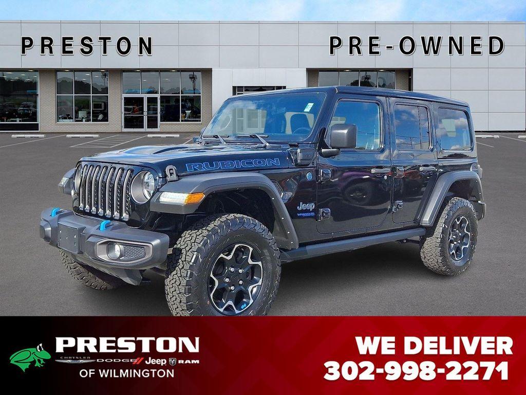 used 2022 Jeep Wrangler Unlimited 4xe car, priced at $35,000