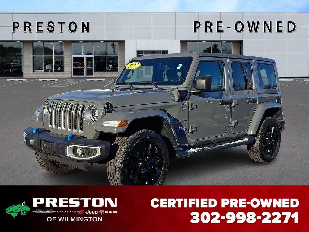 used 2023 Jeep Wrangler 4xe car, priced at $33,000