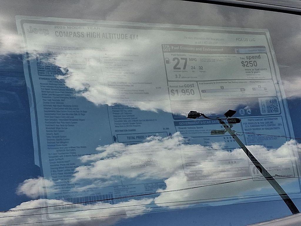 new 2025 Jeep Compass car, priced at $33,235