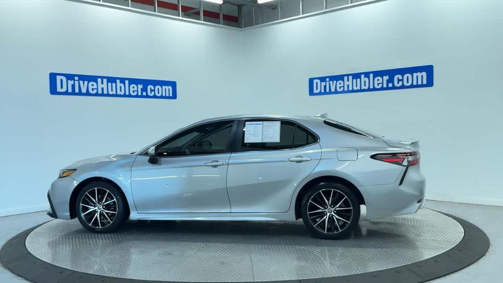 used 2021 Toyota Camry car, priced at $19,900