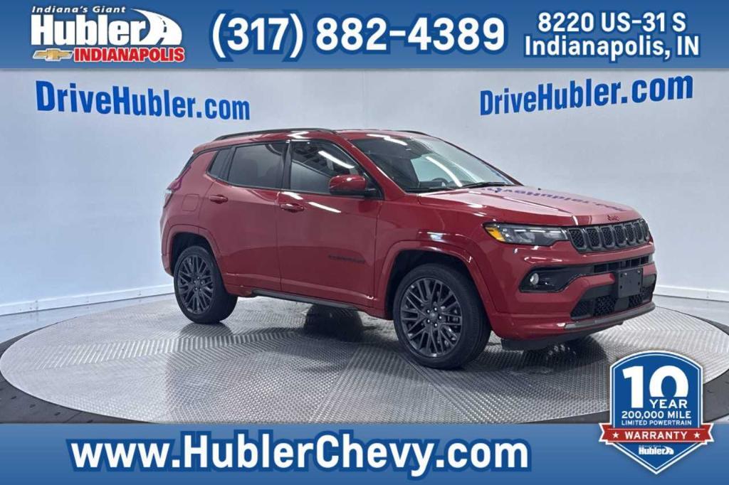 used 2023 Jeep Compass car, priced at $21,900