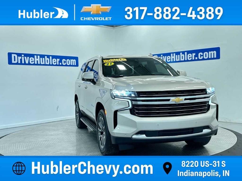 used 2021 Chevrolet Tahoe car, priced at $38,398