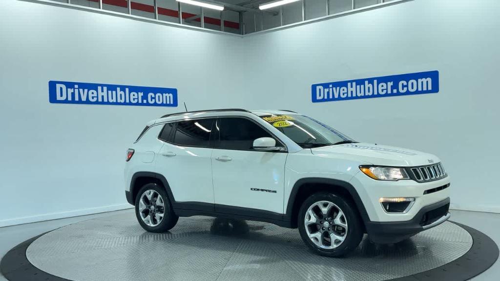 used 2021 Jeep Compass car, priced at $18,398