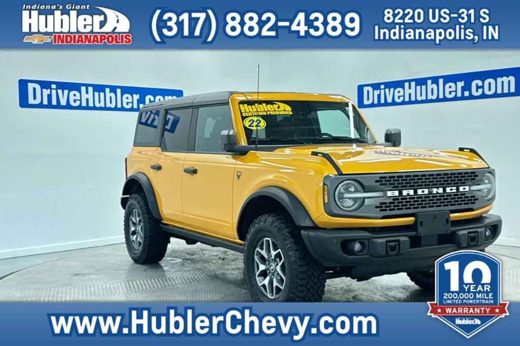 used 2022 Ford Bronco car, priced at $44,900