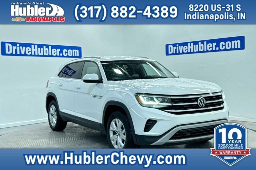 used 2021 Volkswagen Atlas Cross Sport car, priced at $19,995