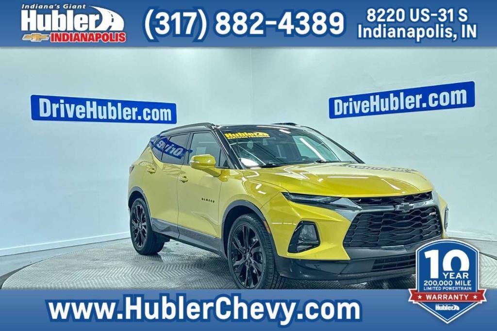used 2022 Chevrolet Blazer car, priced at $27,074