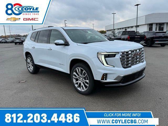 new 2026 GMC Acadia car, priced at $66,300