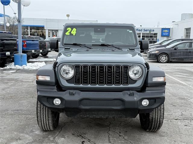 used 2024 Jeep Wrangler car, priced at $32,000