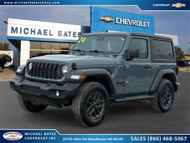 used 2024 Jeep Wrangler car, priced at $32,000