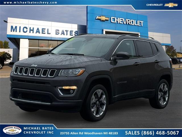 used 2021 Jeep Compass car, priced at $19,446