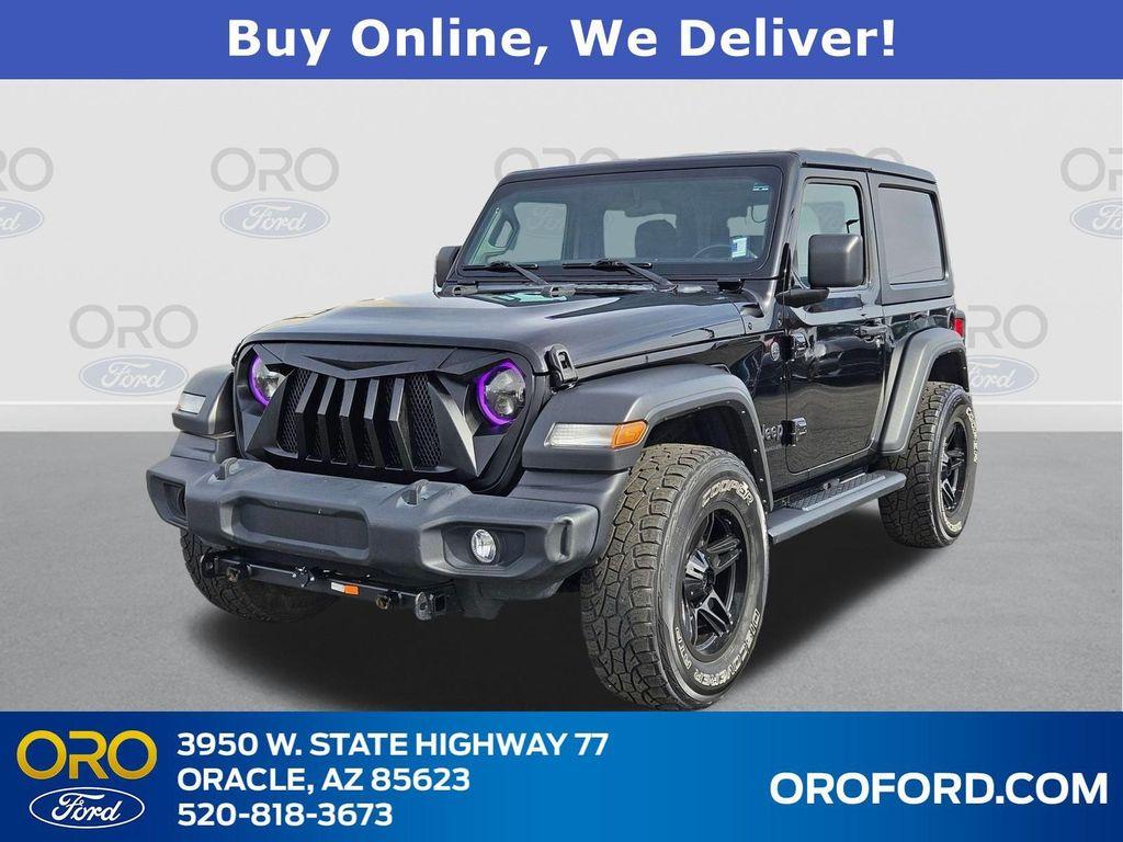 used 2022 Jeep Wrangler car, priced at $21,900