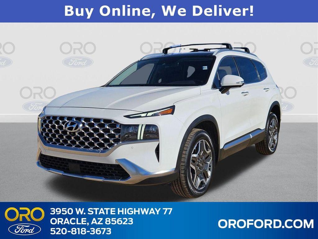 used 2022 Hyundai Santa Fe car, priced at $24,900