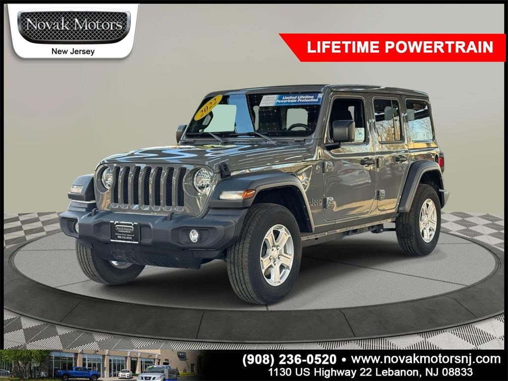 used 2022 Jeep Wrangler Unlimited car, priced at $31,499