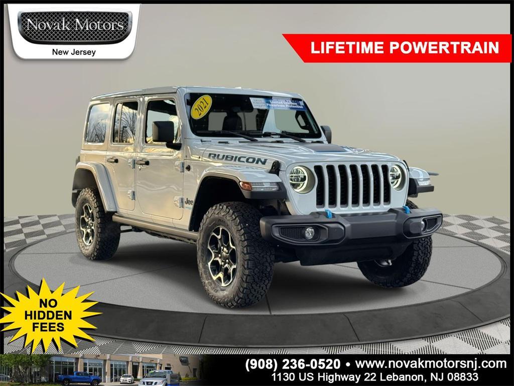 used 2021 Jeep Wrangler Unlimited 4xe car, priced at $31,999