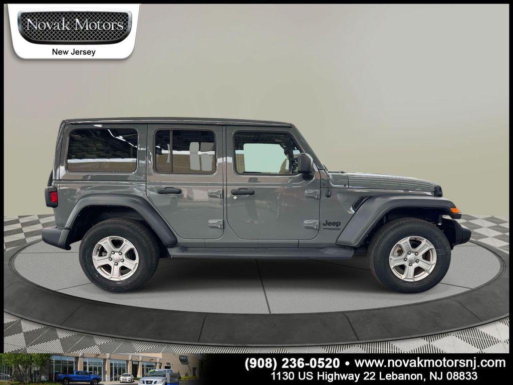 used 2022 Jeep Wrangler Unlimited car, priced at $32,978