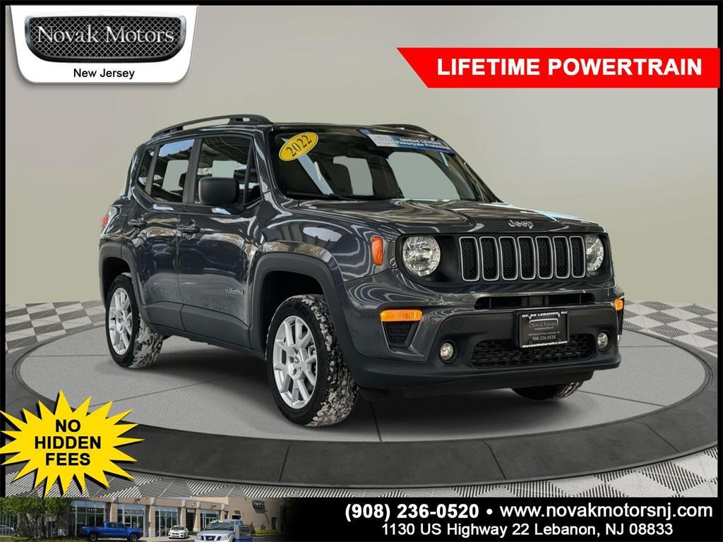 used 2022 Jeep Renegade car, priced at $19,999