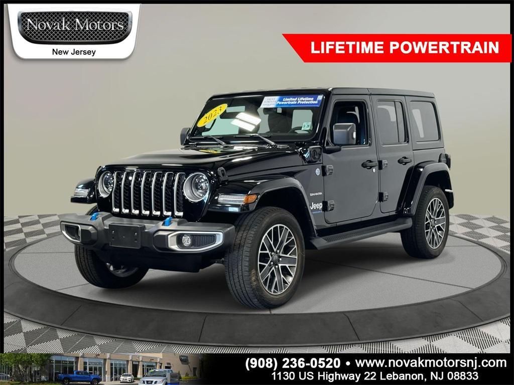 used 2023 Jeep Wrangler 4xe car, priced at $31,409
