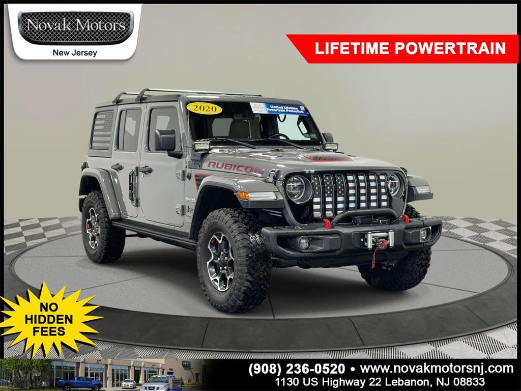 used 2020 Jeep Wrangler Unlimited car, priced at $38,908
