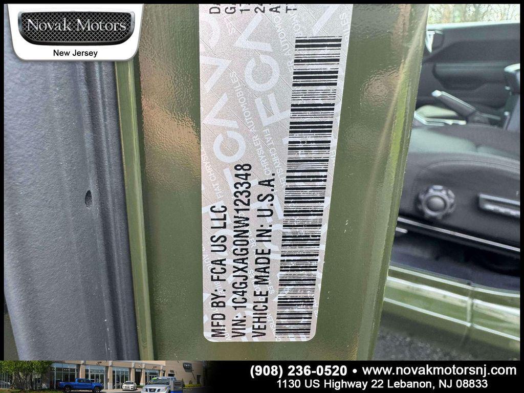 used 2022 Jeep Wrangler car, priced at $25,578