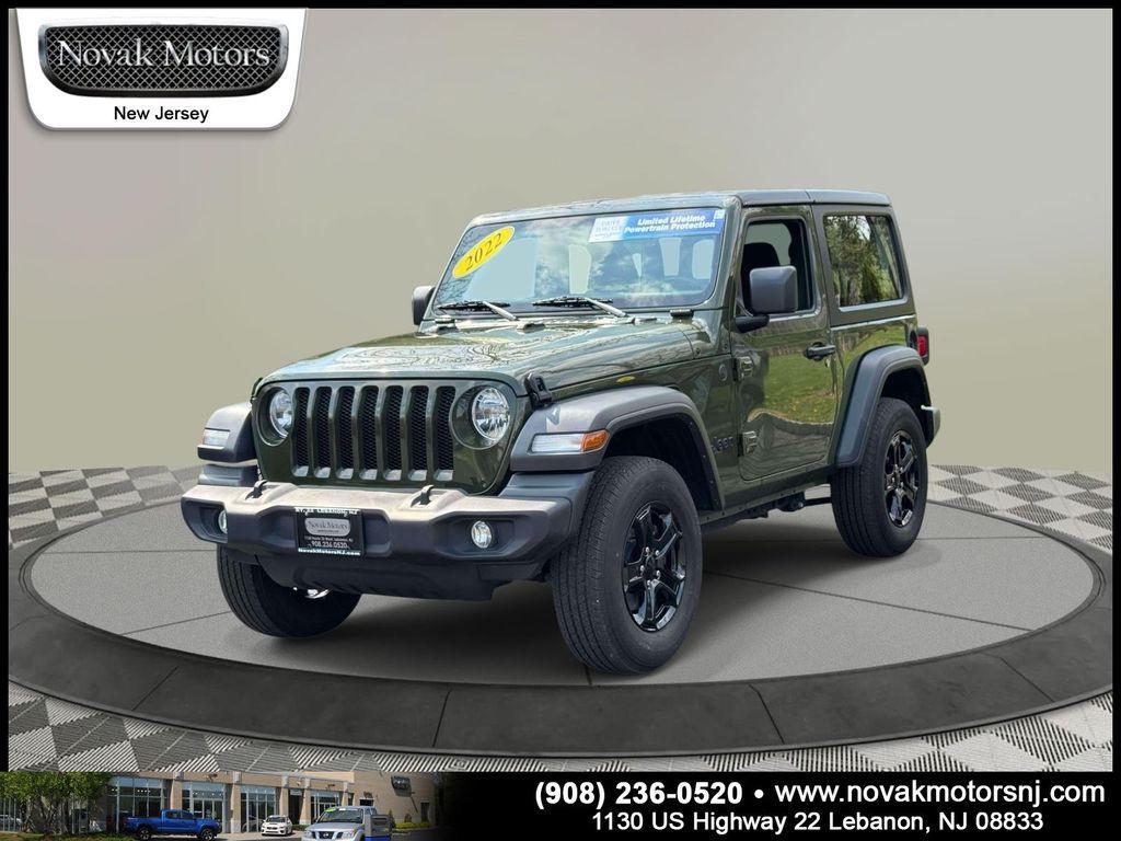 used 2022 Jeep Wrangler car, priced at $25,578
