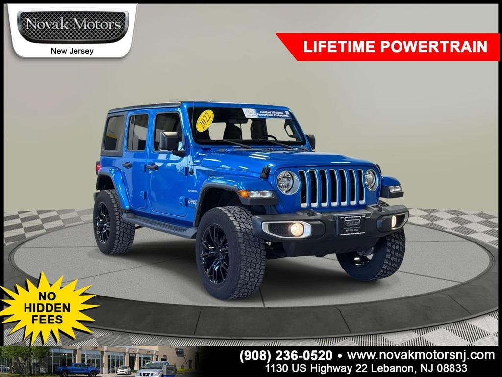 used 2022 Jeep Wrangler Unlimited car, priced at $38,238