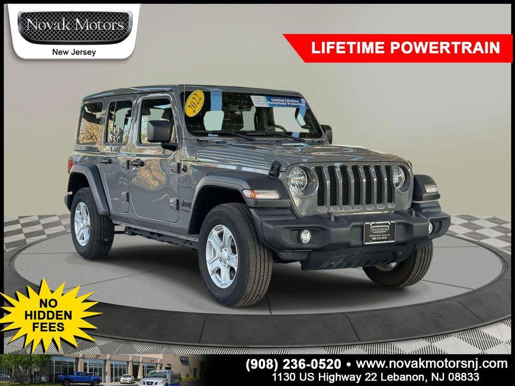 used 2022 Jeep Wrangler Unlimited car, priced at $29,678