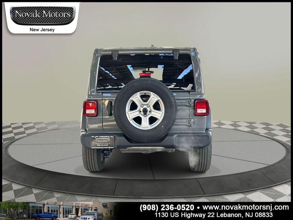 used 2022 Jeep Wrangler Unlimited car, priced at $29,678