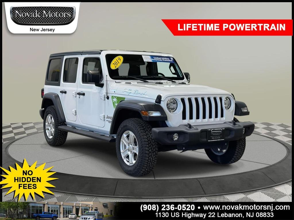 used 2019 Jeep Wrangler Unlimited car, priced at $28,268