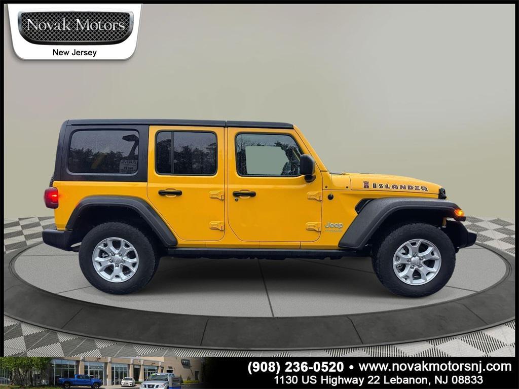 used 2021 Jeep Wrangler Unlimited car, priced at $29,999