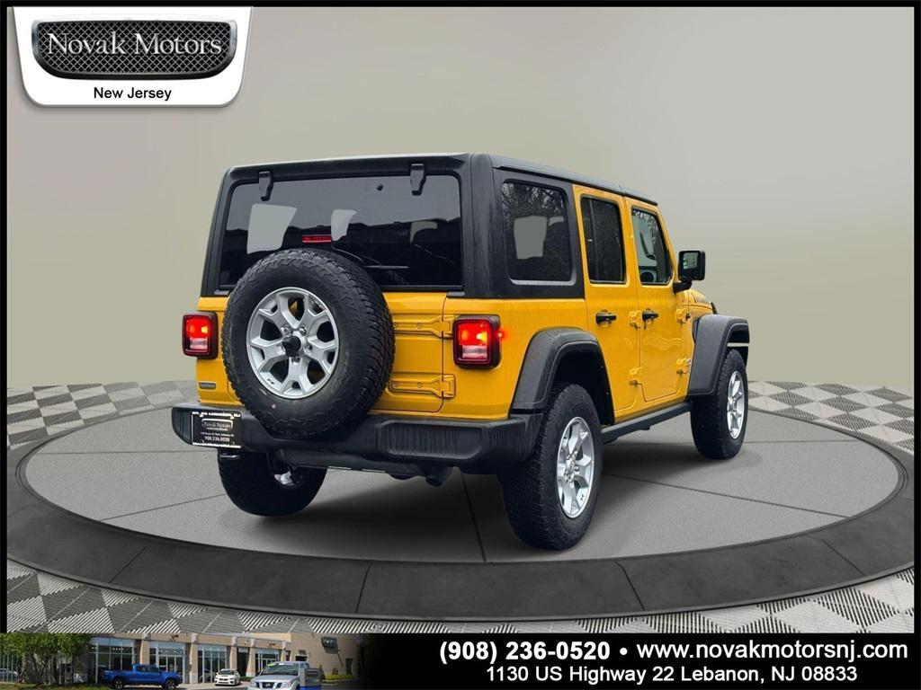 used 2021 Jeep Wrangler Unlimited car, priced at $29,999